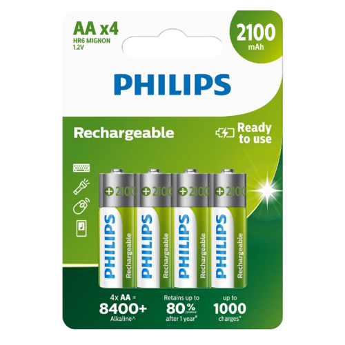 Philips Nabíjacia batéria AA 1