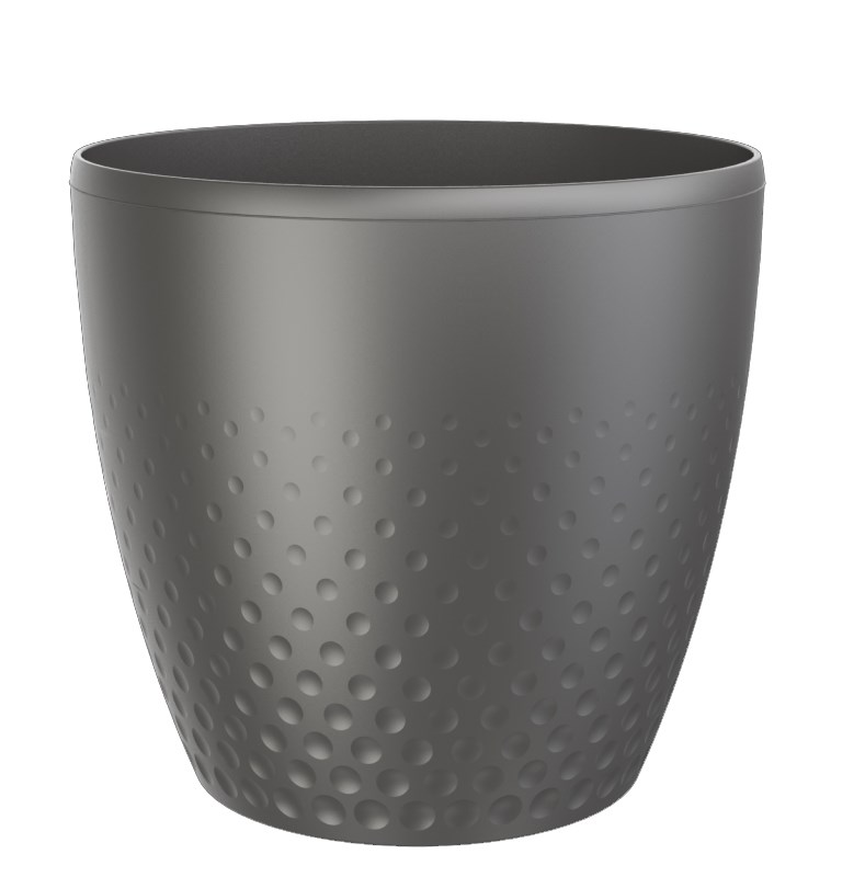 Plastia Plastový kvetináč Perla 25 cm Plastia Plastový kvetináč Perla 25 cm