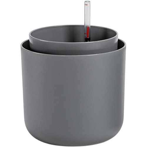 Plastia Samozavlažovací kvetináč Tolita sivá