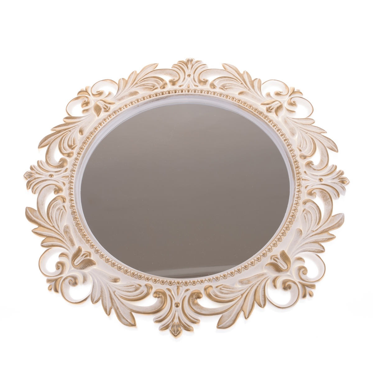 Plastové nástenné zrkadlo Castillo biela Plastové nástenné zrkadlo Castillo biela