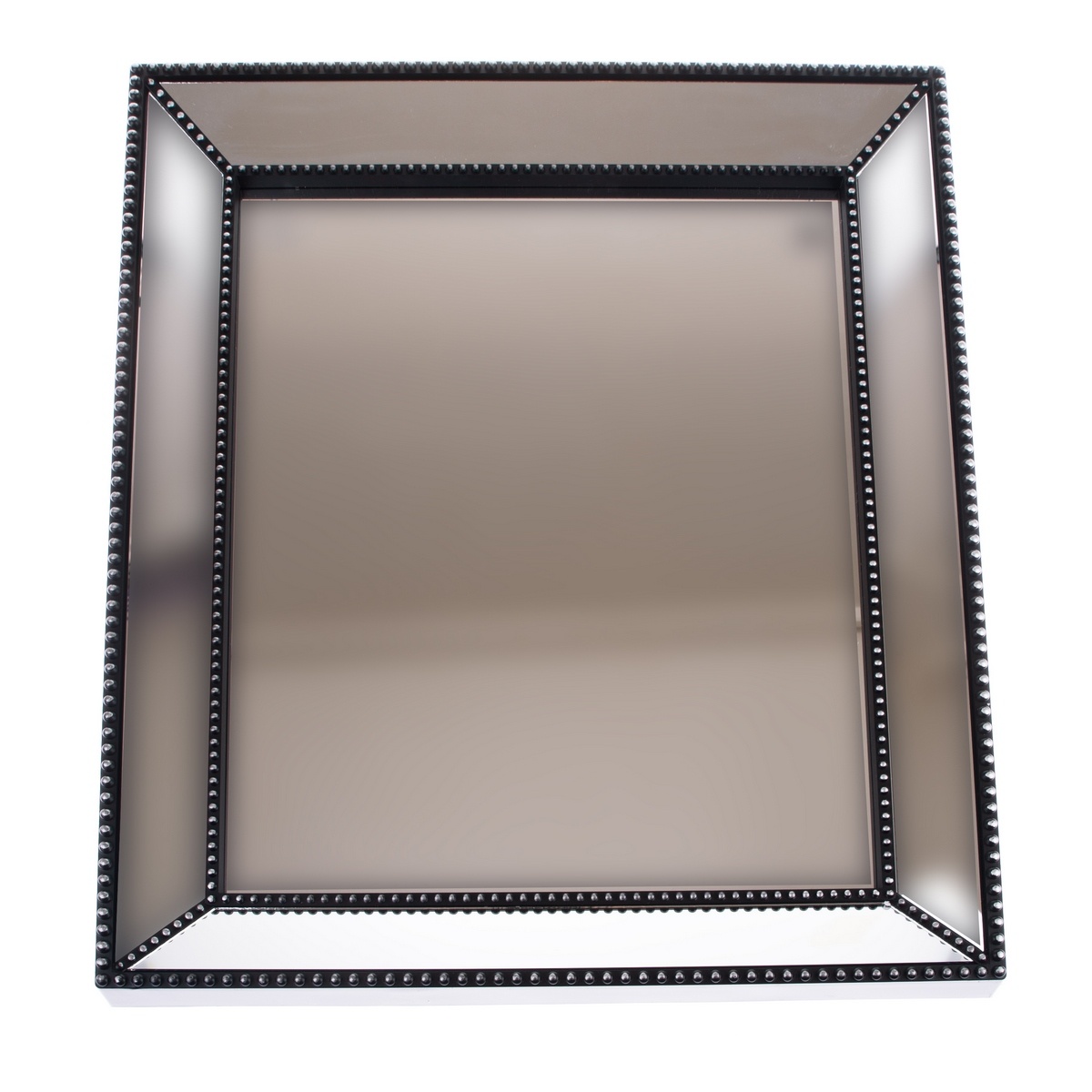 Plastové nástenné zrkadlo Lopera čierne Plastové nástenné zrkadlo Lopera čierne