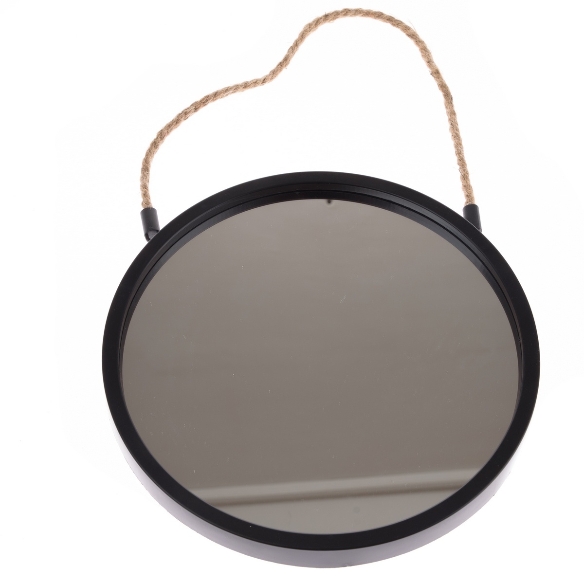 Plastové závesné zrkadlo Embellir čierna Plastové závesné zrkadlo Embellir čierna