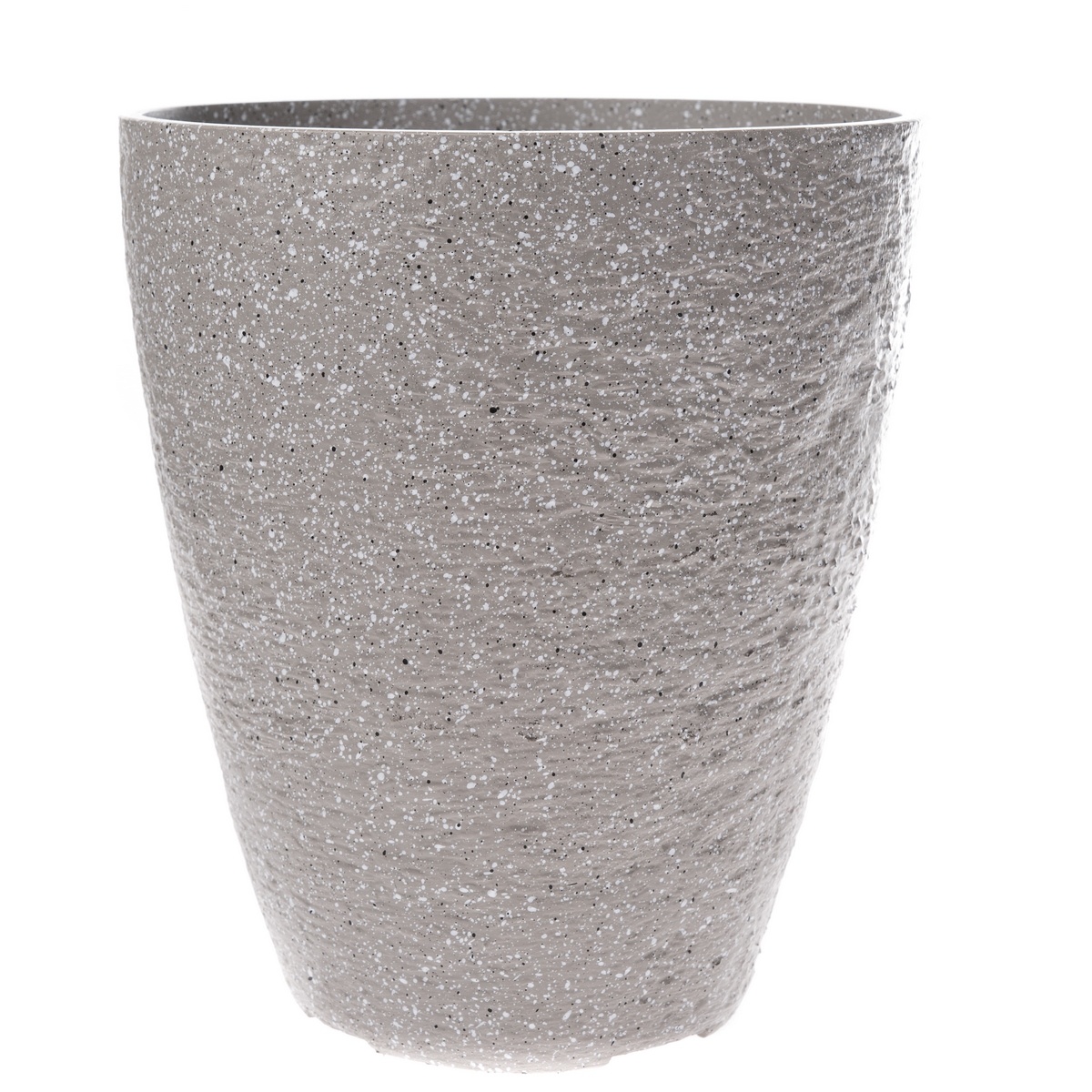 Plastový obal na kvetináč Ladrido svetlosivá