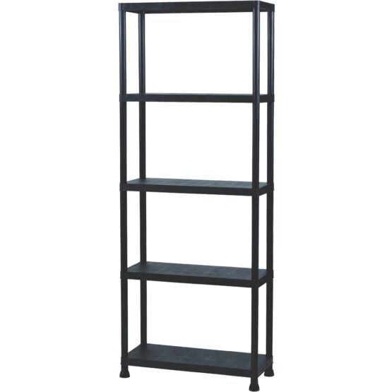 Plastový regál 5 poschodí