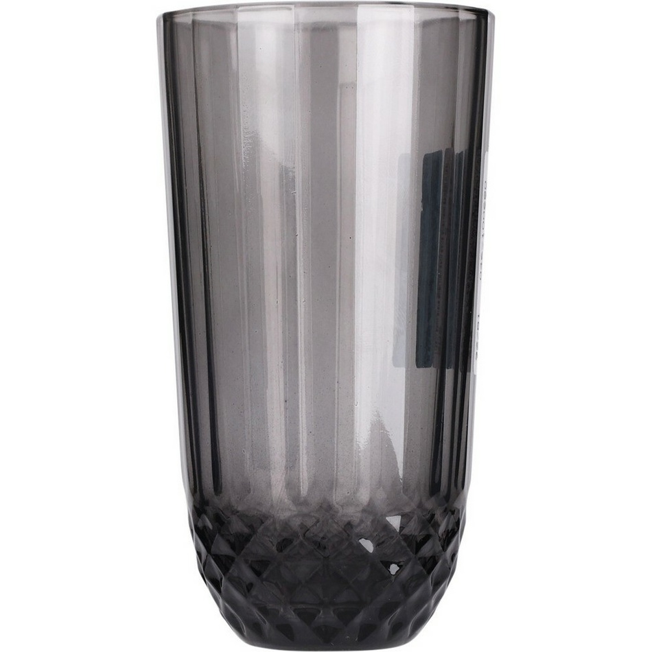 Pohár z dymovo zafarbeného skla