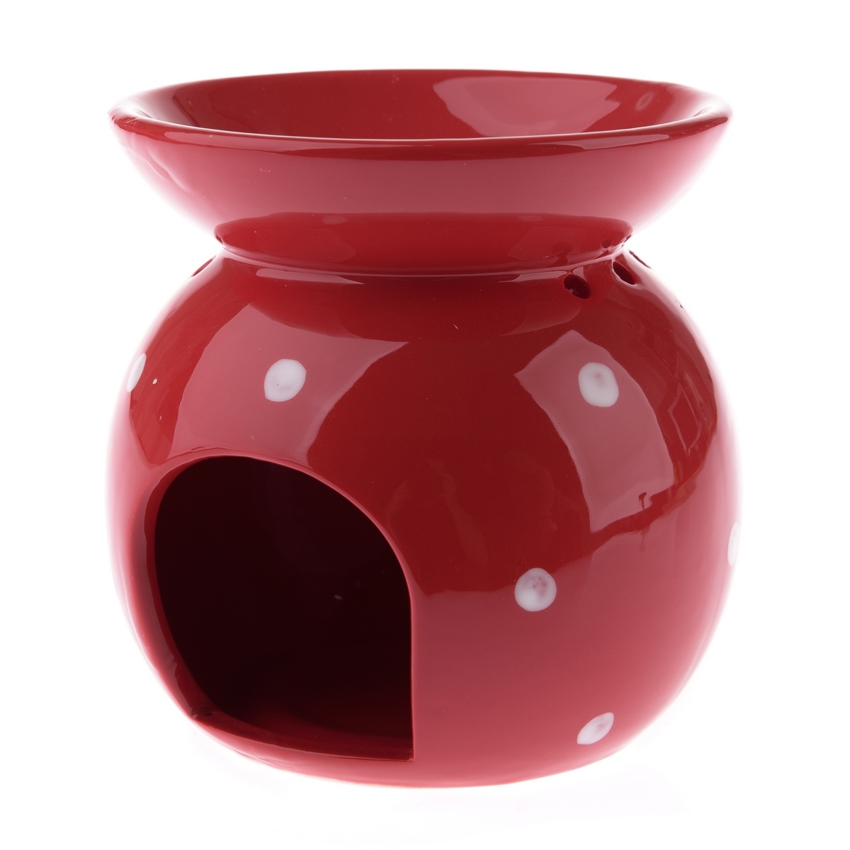 Porcelánová arómalampa Abuela červená