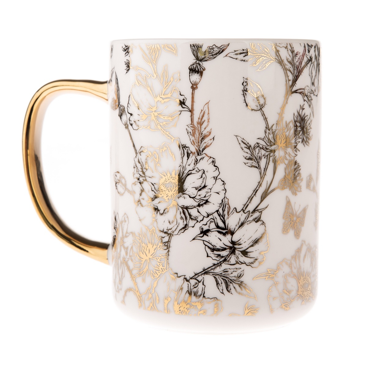 Porcelánový hrnček Wild Rose