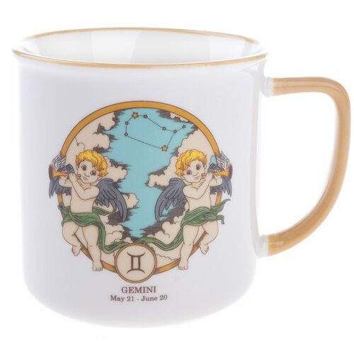 Porcelánový hrnček Zverokruh - Blíženci