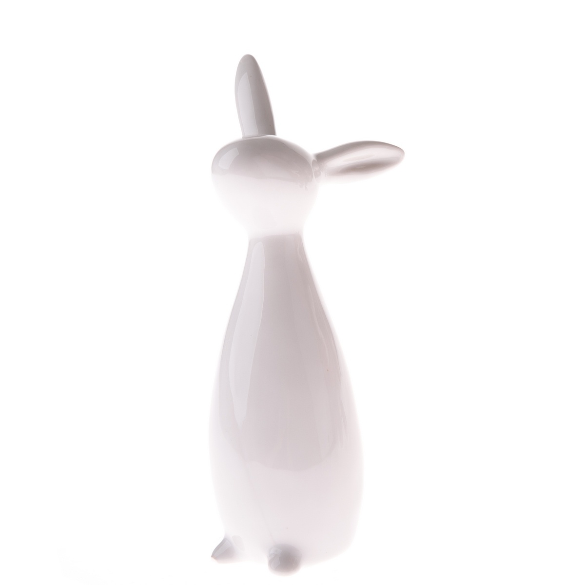 Porcelánový zajíček Twinkie biely