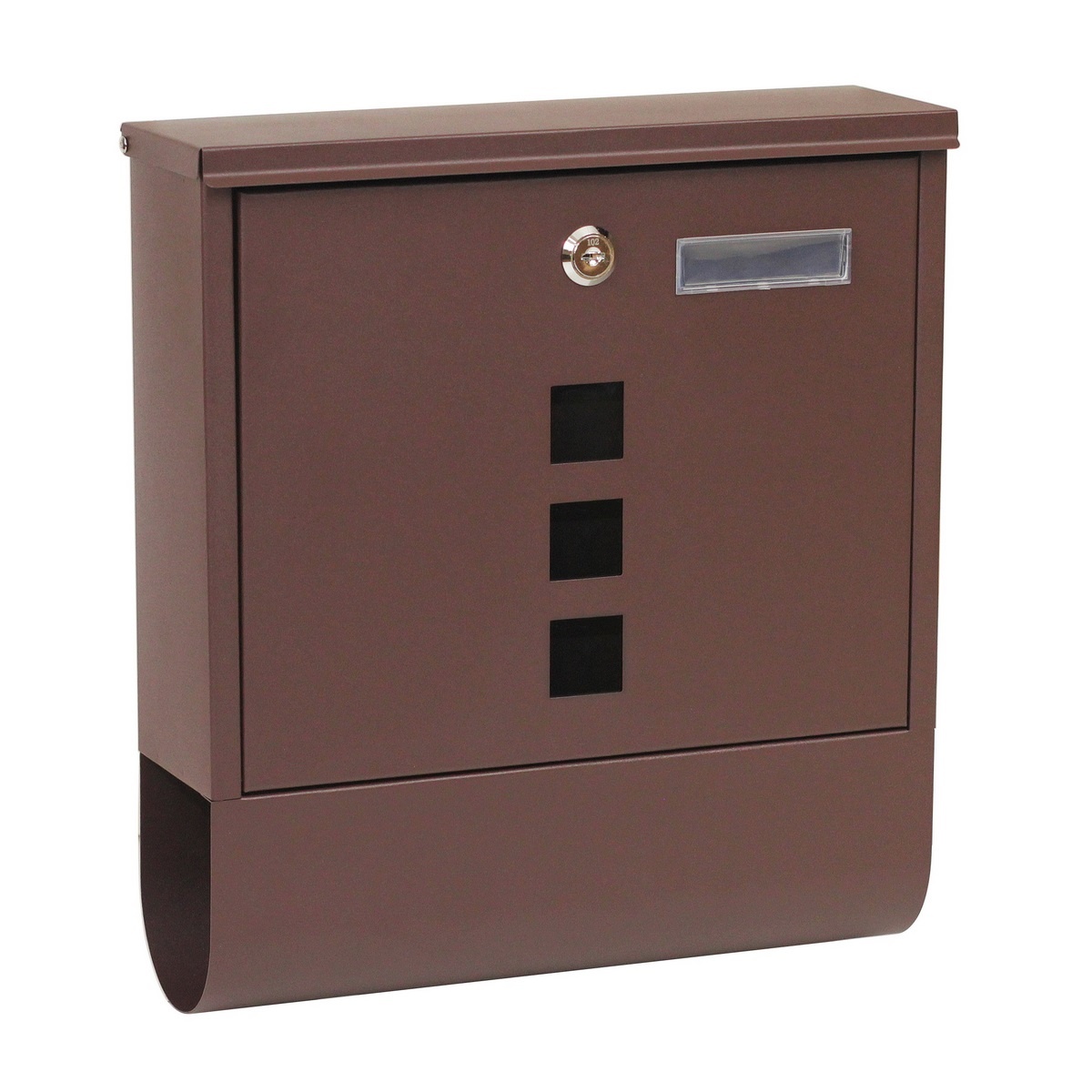 Poštová oceľová schránka s okienkami a tubusom BK.210.HM Poštová oceľová schránka s okienkami a tubusom BK.210.HM