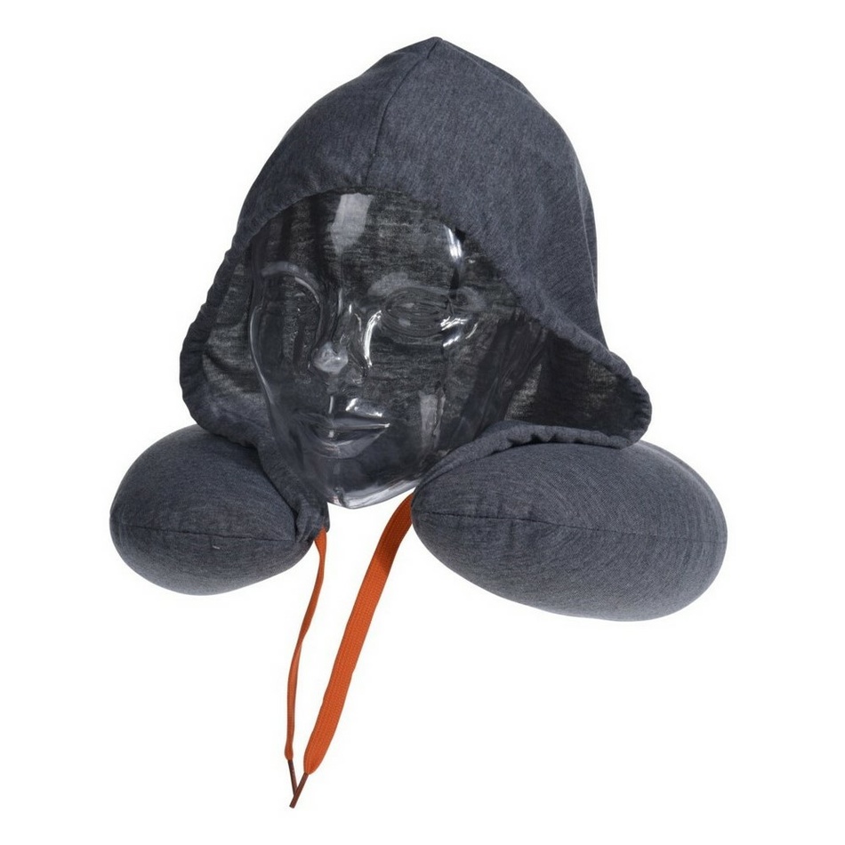 Proworld Cestovný vankúšik s kapucňou 32 x 30 cm Proworld Cestovný vankúšik s kapucňou 32 x 30 cm