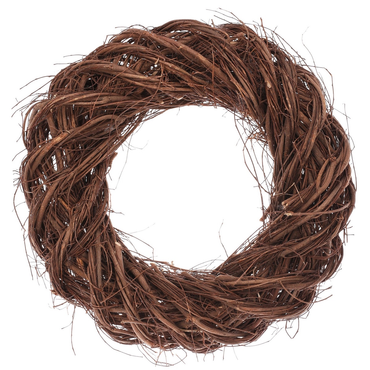 Prútený veniec hnedá Prútený veniec hnedá