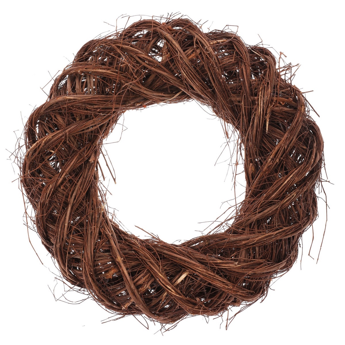 Prútený veniec hnedá Prútený veniec hnedá
