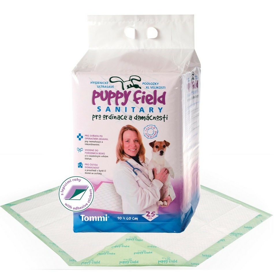 Puppy Field Hygienické podložky pre psov SanitaryPads 25 ks Puppy Field Hygienické podložky pre psov SanitaryPads 25 ks
