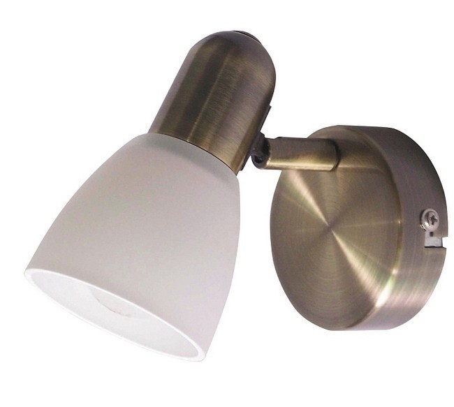 Nástenné svietidlo Soma 6306 bronzová / biela Nástenné svietidlo Soma 6306 bronzová / biela