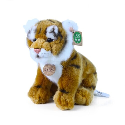 Rappa Eco-Friendly tiger hnedý sediaci 25 cm Rappa Eco-Friendly tiger hnedý sediaci 25 cm