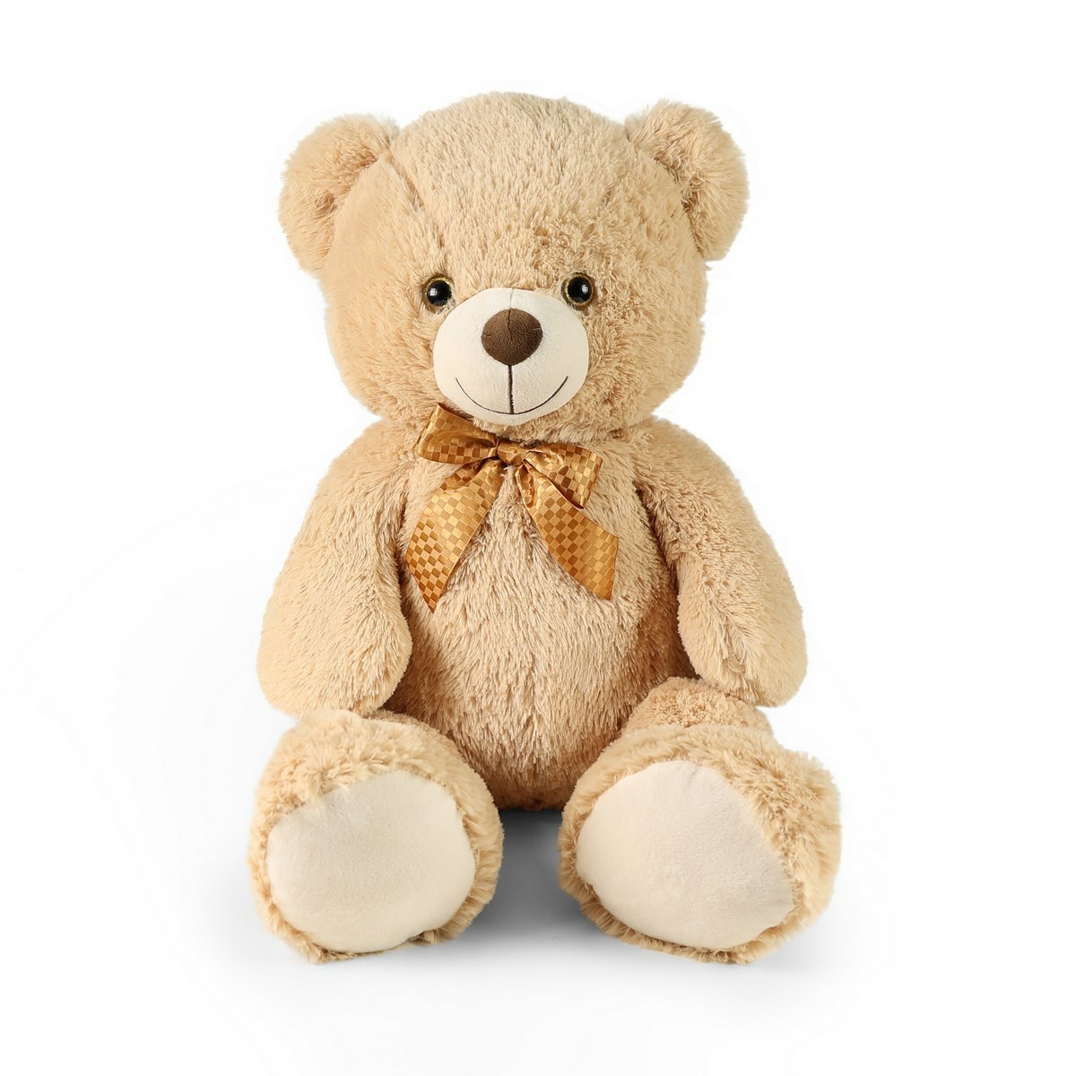 Rappa Veľký plyšový medveď Ron svetlohnedý s visačkou Rappa Veľký plyšový medveď Ron svetlohnedý s visačkou