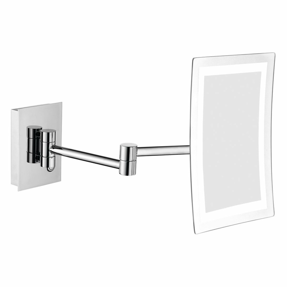 SAPHO MW834 kozmetické zrkadlo s LED osvetlením hranaté SAPHO MW834 kozmetické zrkadlo s LED osvetlením hranaté