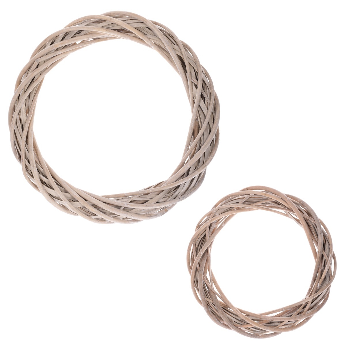 Sada 2 ks vencov z prútia Sada 2 ks vencov z prútia