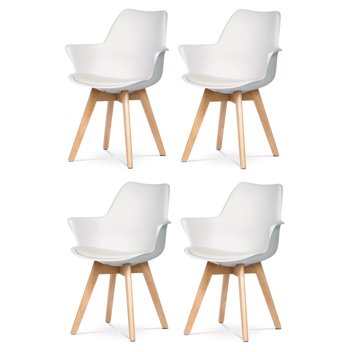 Sada jedálenských stoličiek CT-771 WT