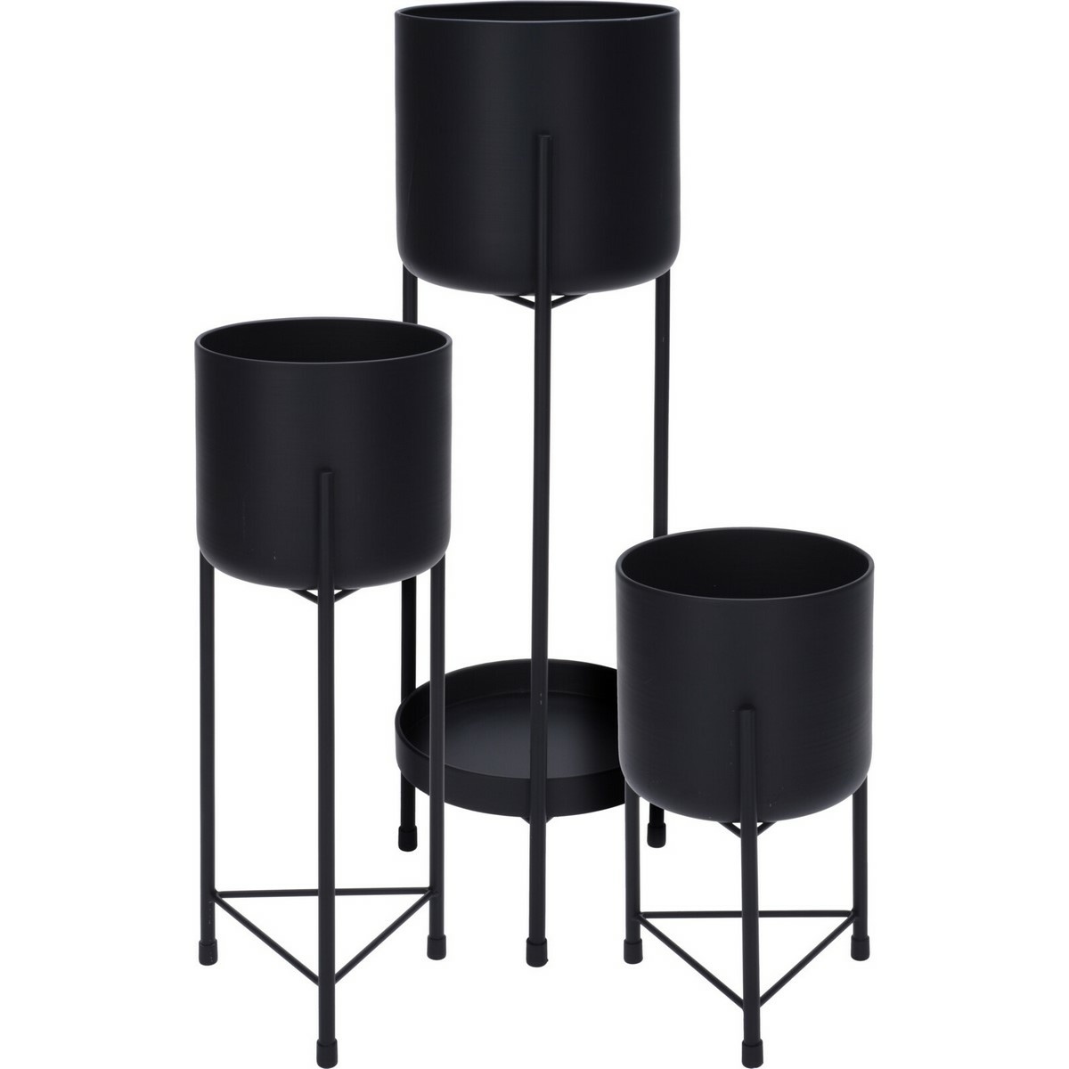 Sada kovových stojanov na kvety Salford