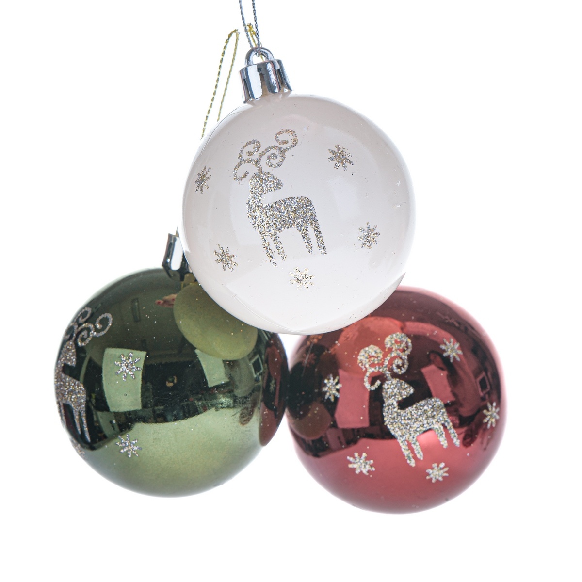 Sada vianočných ozdôb London lesk