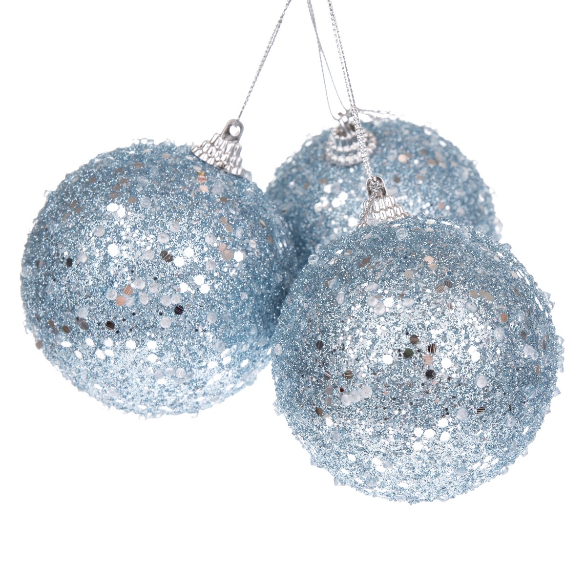 Sada vianočných ozdôb Lucido pr. 8 cm