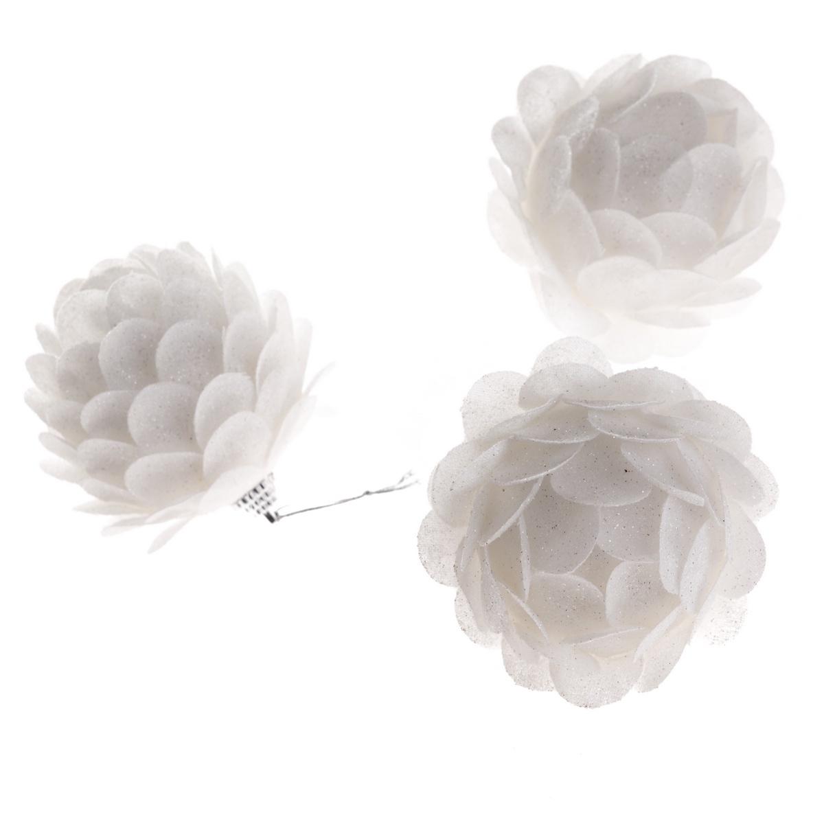 Sada závesných ozdôb Fiore 6 cm