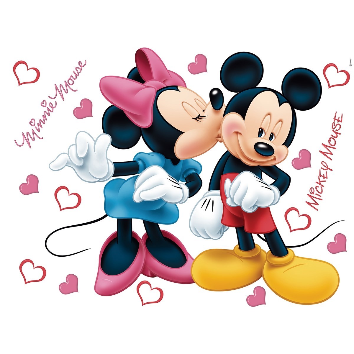 AG Art Samolepiaca dekorácia Minnie a Mickey AG Art Samolepiaca dekorácia Minnie a Mickey