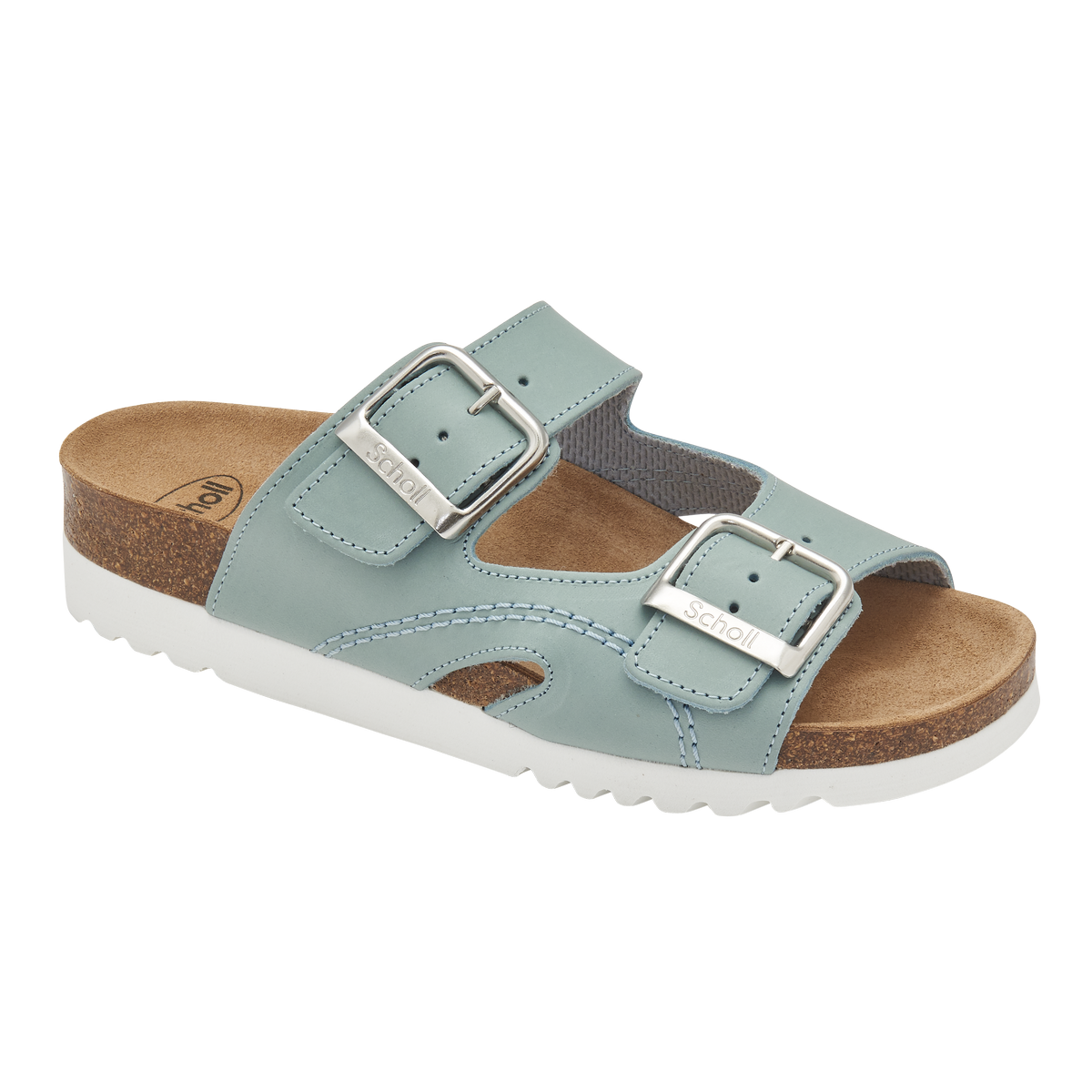 Scholl Pantofle Moldava Wedge AD modrá Scholl Pantofle Moldava Wedge AD modrá