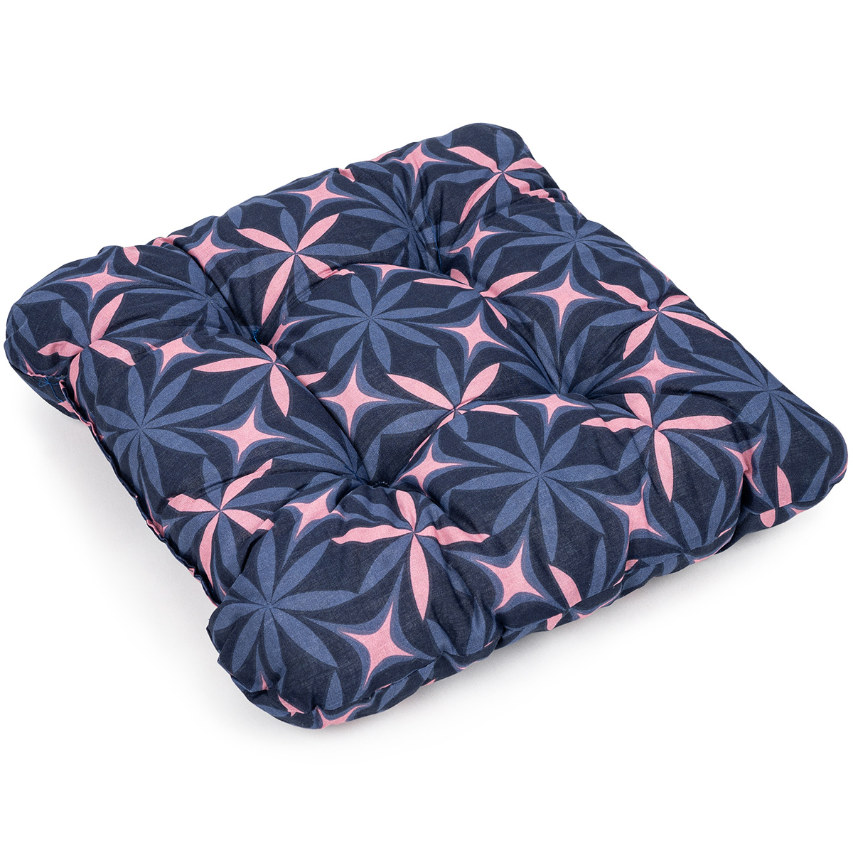 Sedák Kvety modré a ružové