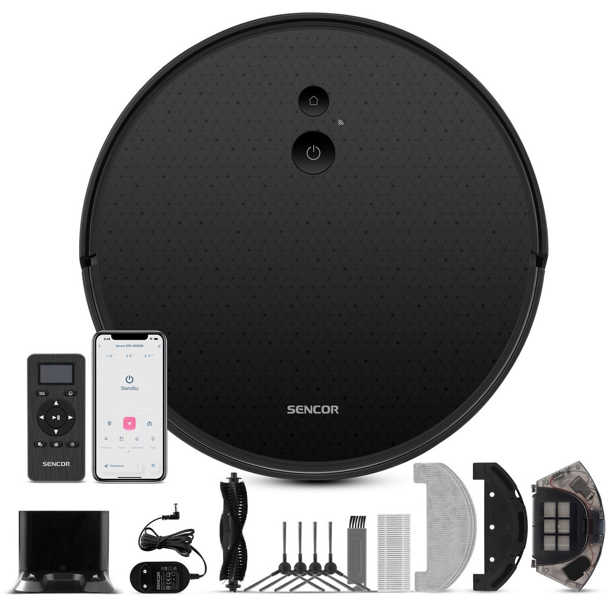 Sencor SRV 6450BK robotický vysávač Sencor SRV 6450BK robotický vysávač