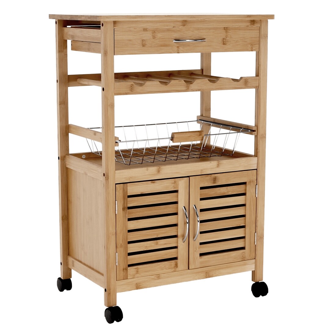 Servírovací vozík na kolieskach Navid