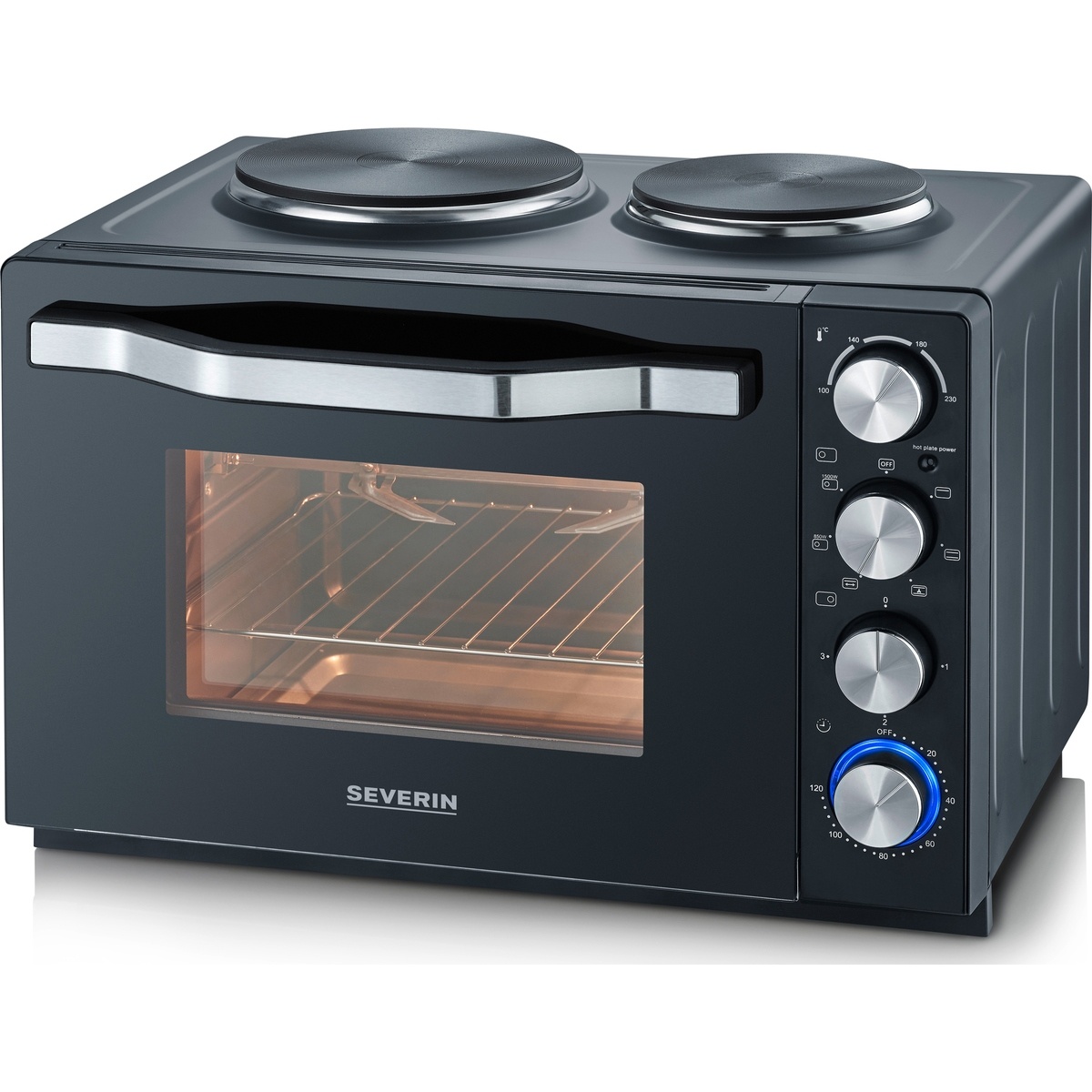 Severin TO 2074 teplovzdušná rúra s platničkami a grilom Severin TO 2074 teplovzdušná rúra s platničkami a grilom