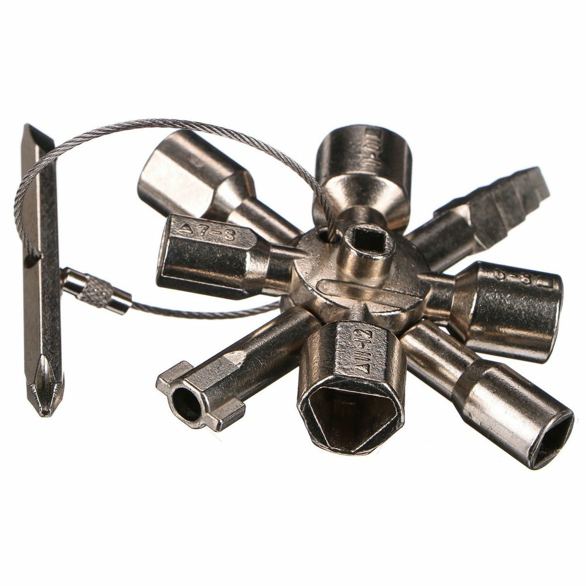 Sixtol Univerzálny kľúč na servisné boxy UNISERVICE BOX 13