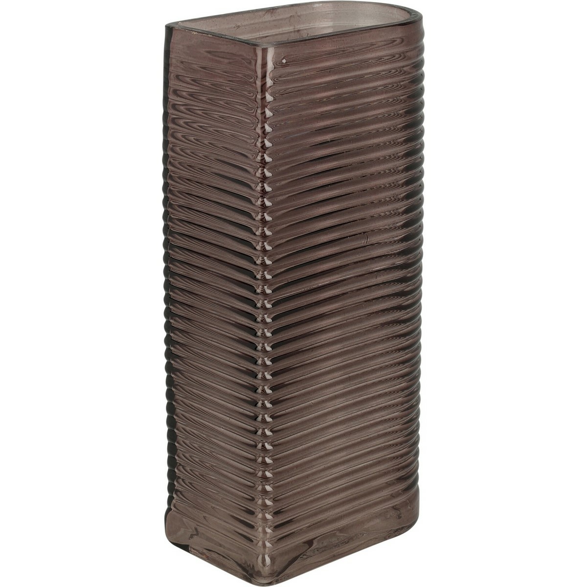 Sklenená váza Palmera sivá Sklenená váza Palmera sivá