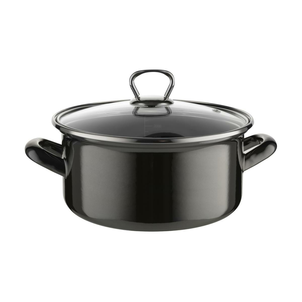 Smaltovaný hrniec s pokrievkou 2 Smaltovaný hrniec s pokrievkou 2