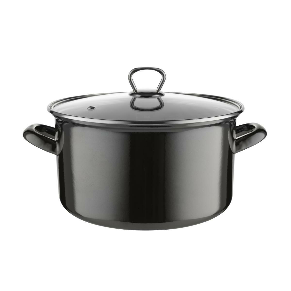 Smaltovaný hrniec s pokrievkou 5 Smaltovaný hrniec s pokrievkou 5