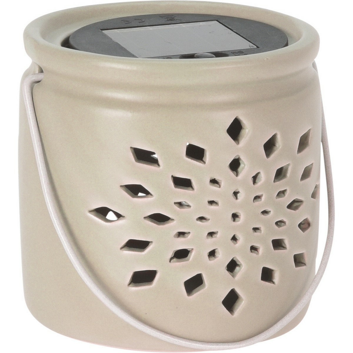 Solárny lampáš Darena ružová Solárny lampáš Darena ružová