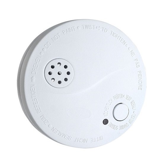 Solight Detektor dymu + alarm biela