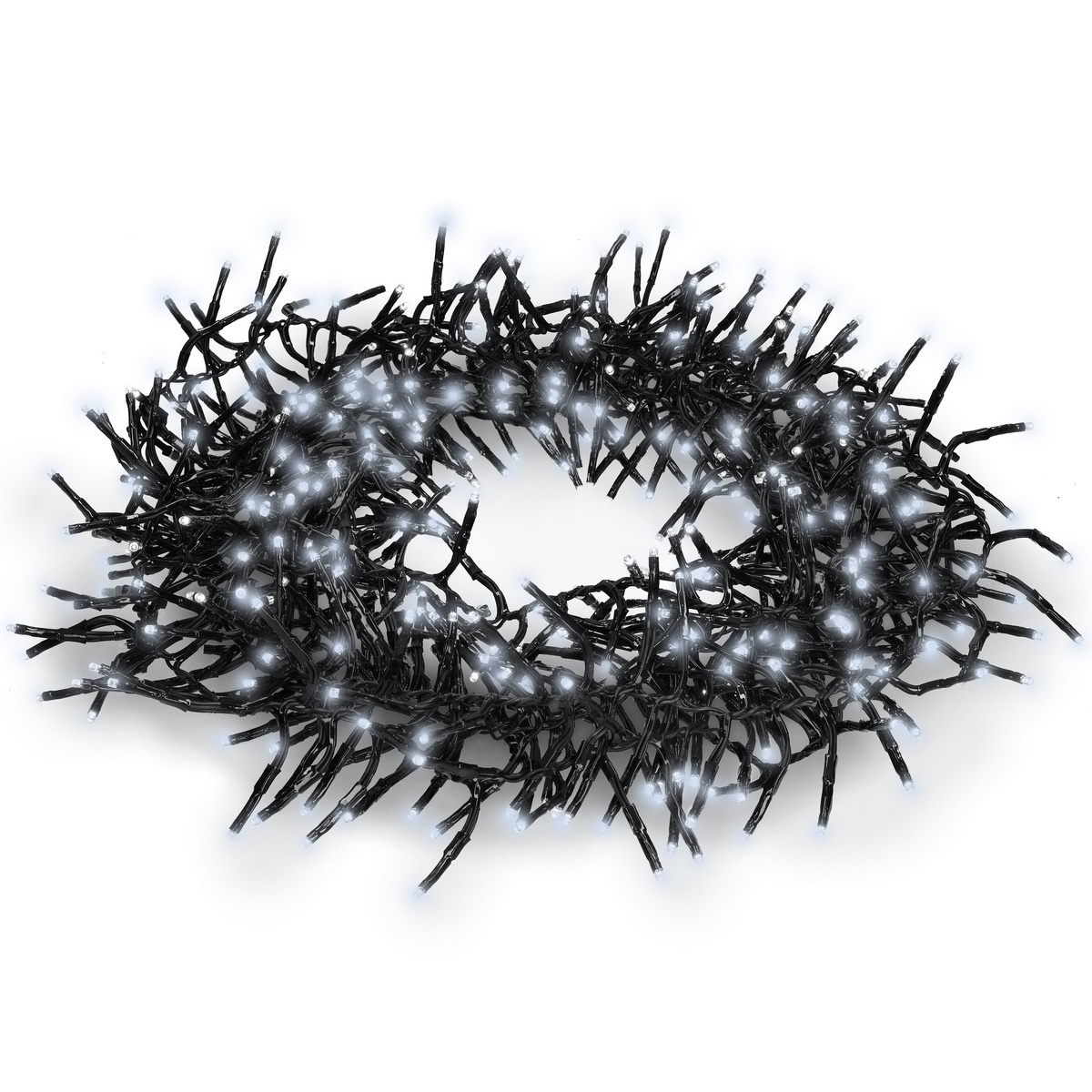 Solight 1V11-W Vianočná LED reťaz s diaľkovým ovládaním Cluster 576 LED