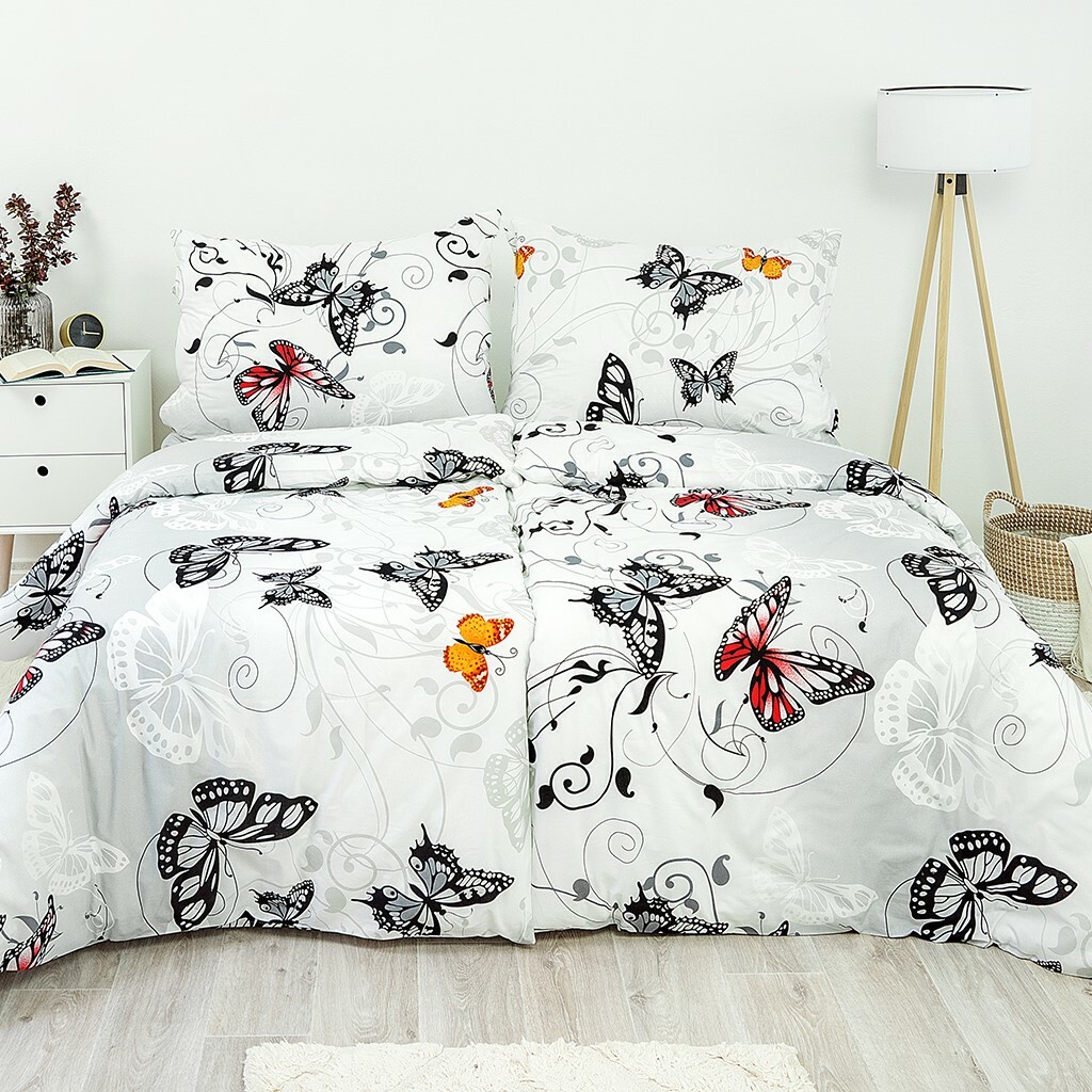 Stanex Bavlnené obliečky Motýľ biela Stanex Bavlnené obliečky Motýľ biela