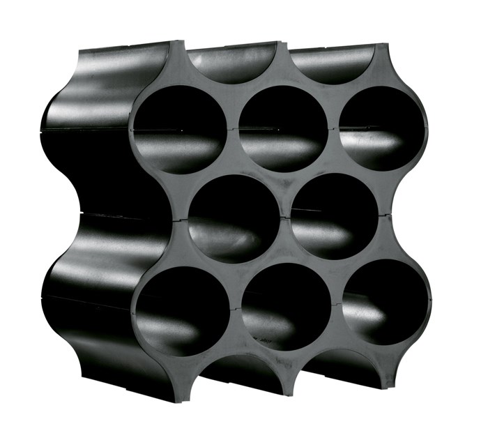 Stojan na víno SET-UP čierna