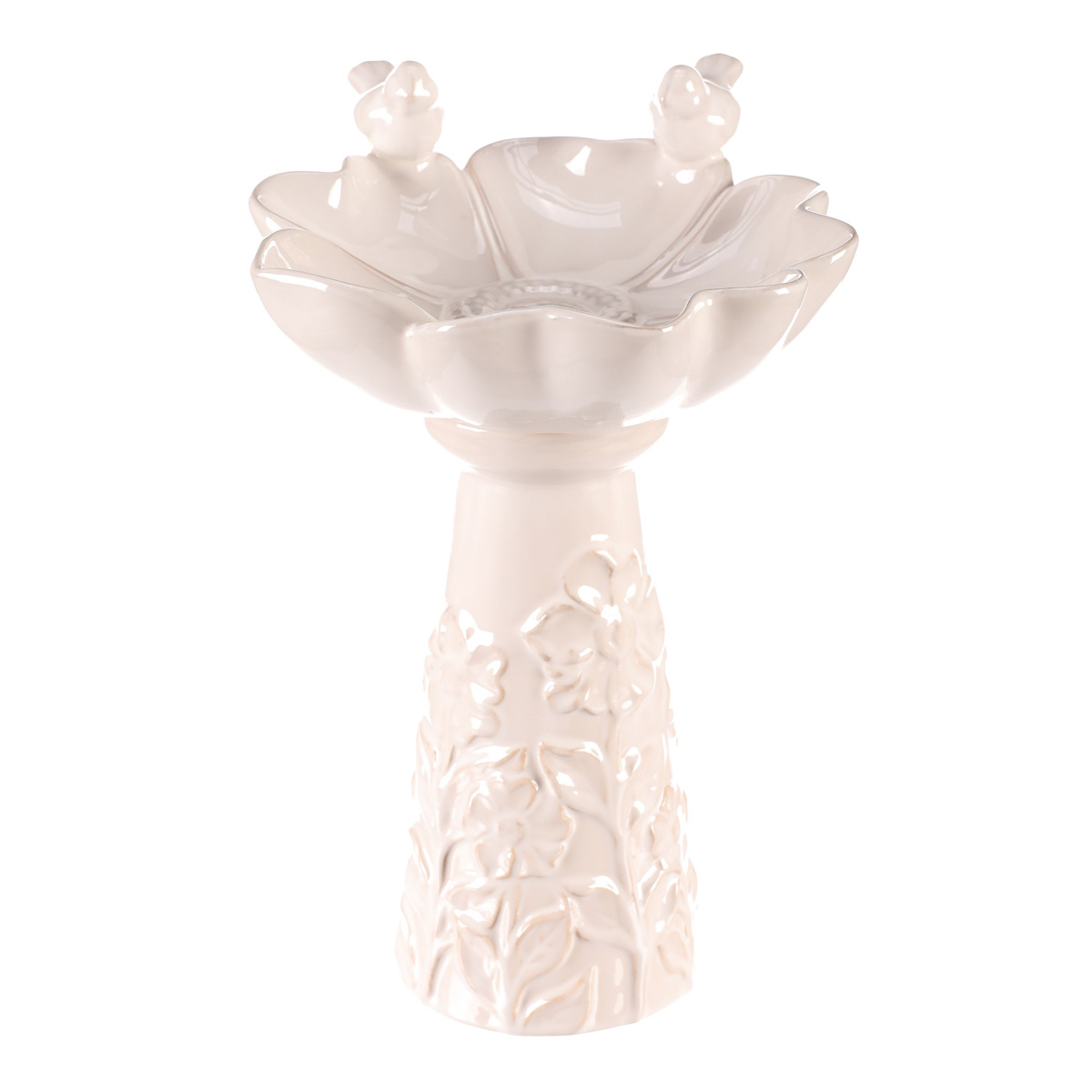 Stojaté napájadlo pre vtáčiky Kvet