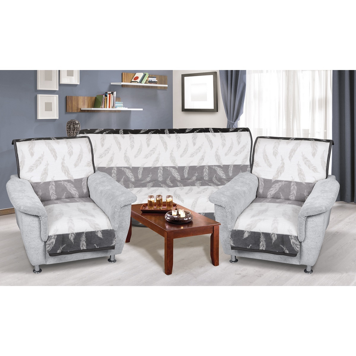 Bellatex Súprava Karmela plus 3+1+1 Pierko Bellatex Súprava Karmela plus 3+1+1 Pierko