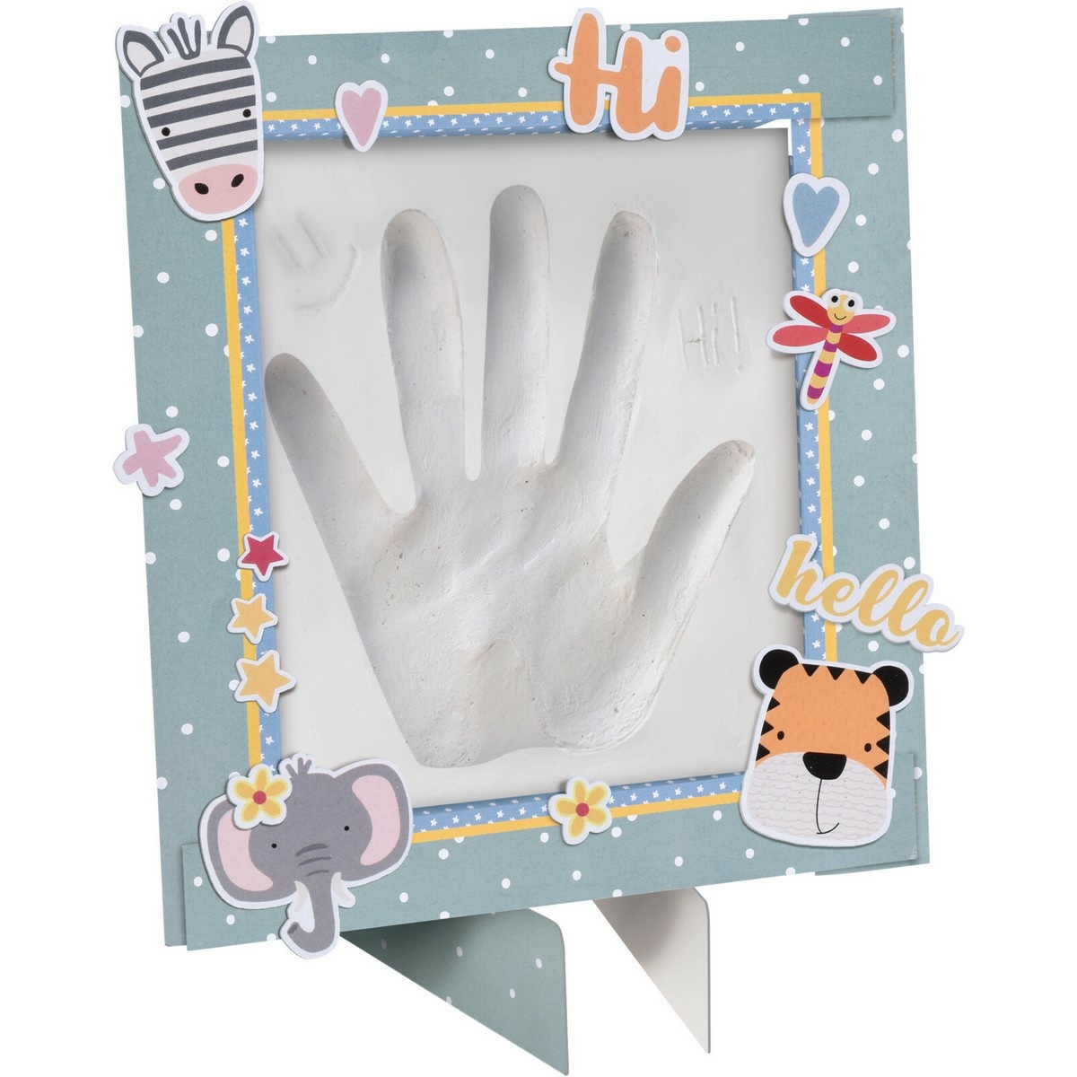 Súprava na odtlačok ruky s nálepkami Súprava na odtlačok ruky s nálepkami