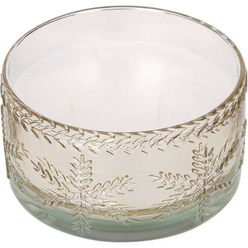 Sviečka v skle Glass snowflake 350 g