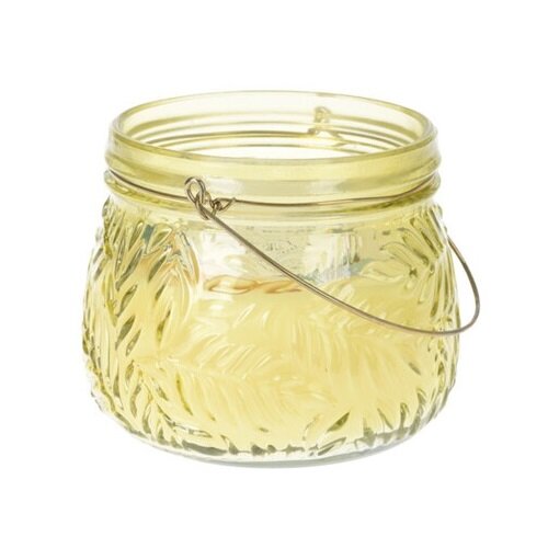 Sviečka v skle Lame žltá Sviečka v skle Lame žltá