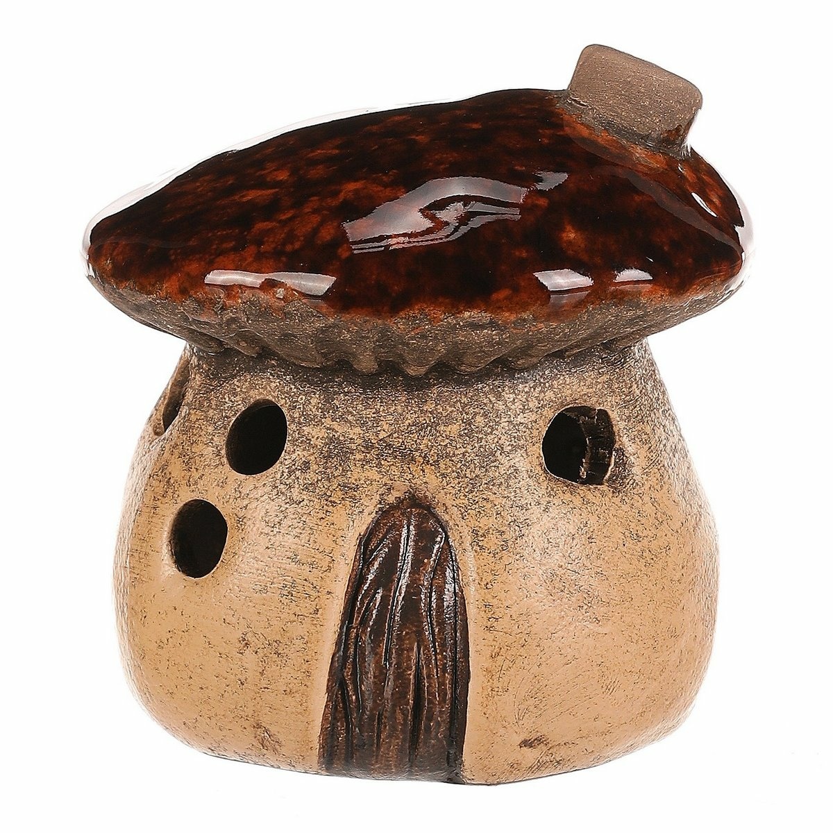 Svietnik Hríbový domček hnedá Svietnik Hríbový domček hnedá