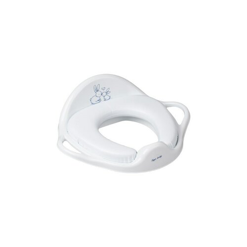 TEGA Detské sedadlo na WC mäkké Králičky bielé TEGA Detské sedadlo na WC mäkké Králičky bielé